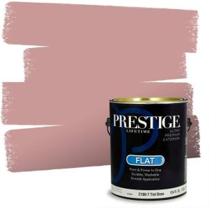 imagePRESTIGE Paints Interior Paint and Primer In One 1Gallon Flat Comparable Match of Benjamin Moore Spiced Apple Cider1256BMPCM